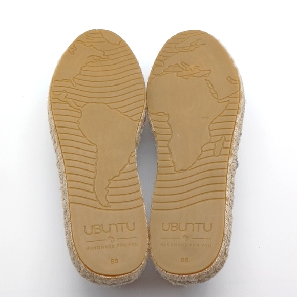 Disney Princess Pastel Portraits Ubuntu Espadrille Shoes Handmade SZ 8.5 NWOT - Picture 13 of 16